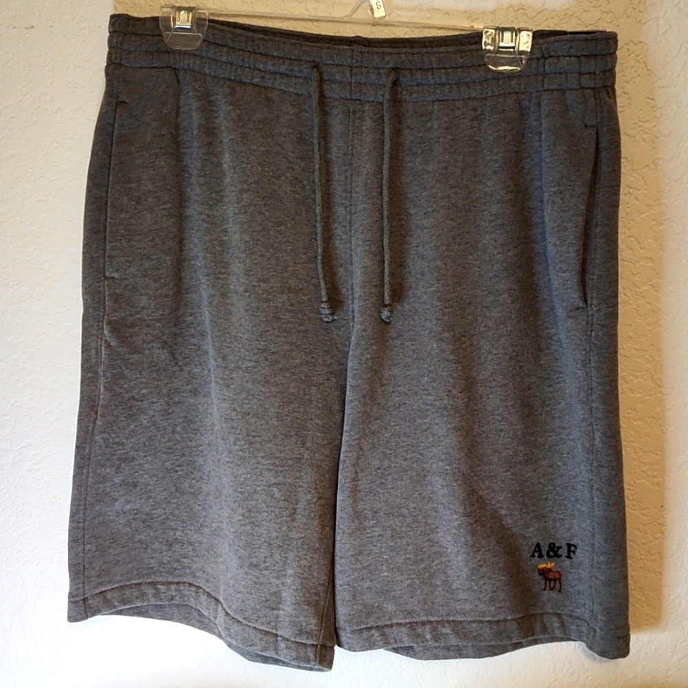 Abercrombie Soft Fleece Shorts Large 9" Inseam